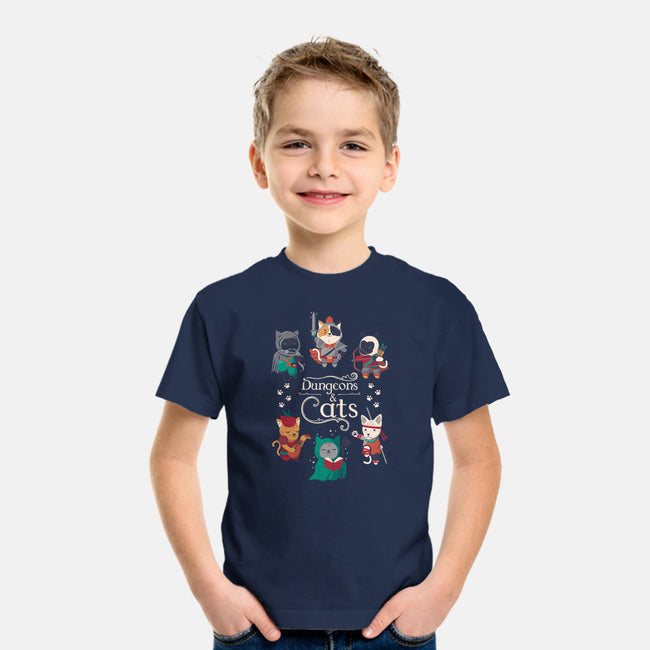 Dungeons & Cats 2-youth basic tee-Domii