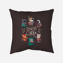 Dungeons & Cats 2-none non-removable cover w insert throw pillow-Domii