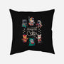 Dungeons & Cats 2-none removable cover w insert throw pillow-Domii