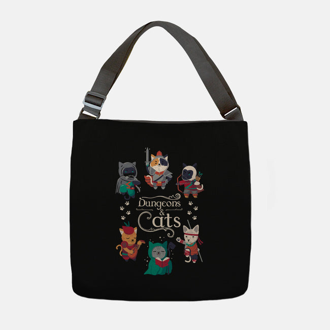 Dungeons & Cats 2-none adjustable tote-Domii