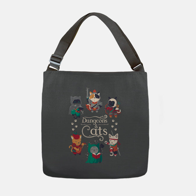 Dungeons & Cats 2-none adjustable tote-Domii