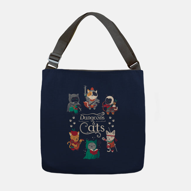Dungeons & Cats 2-none adjustable tote-Domii