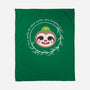 Be Happy-none fleece blanket-kosmicsatellite