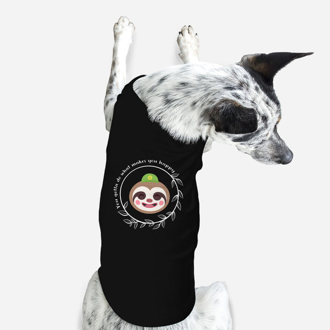 Be Happy-dog basic pet tank-kosmicsatellite