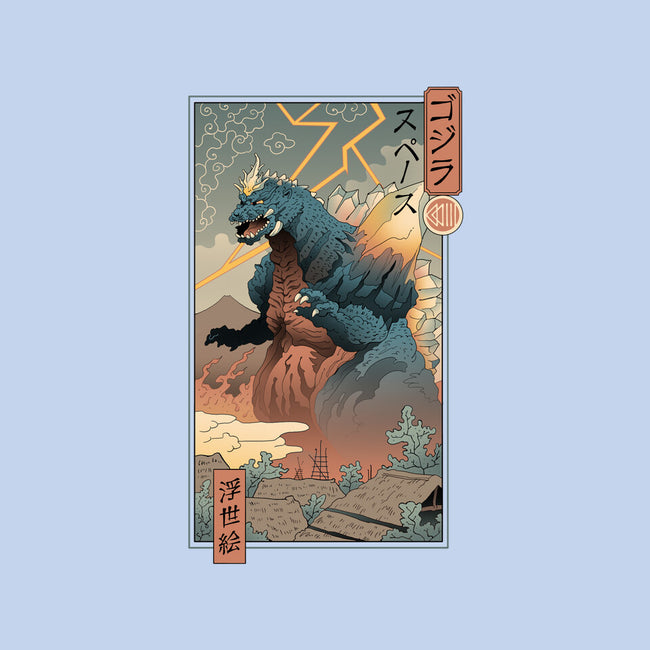 Space Kaiju Ukiyo-E-none basic tote-vp021