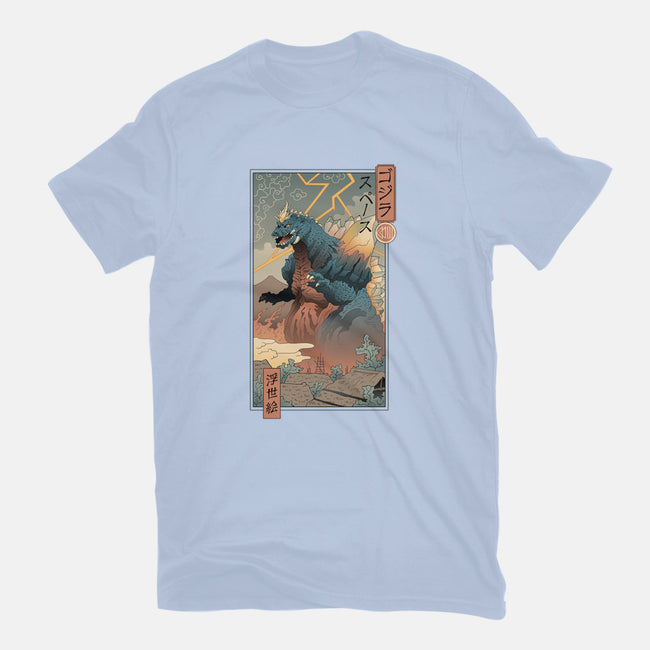 Space Kaiju Ukiyo-E-unisex crew neck sweatshirt-vp021
