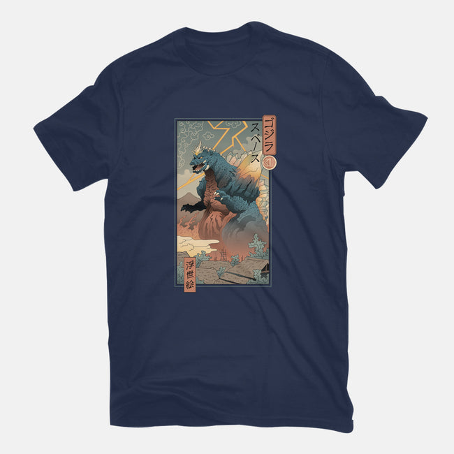 Space Kaiju Ukiyo-E-unisex crew neck sweatshirt-vp021