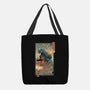 Space Kaiju Ukiyo-E-none basic tote-vp021