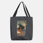 Space Kaiju Ukiyo-E-none basic tote-vp021