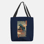 Space Kaiju Ukiyo-E-none basic tote-vp021