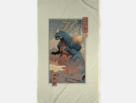 Space Kaiju Ukiyo-E