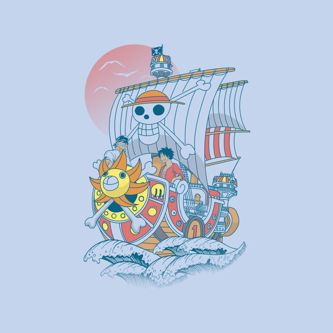 Sunny Ship-none removable cover w insert throw pillow-constantine2454