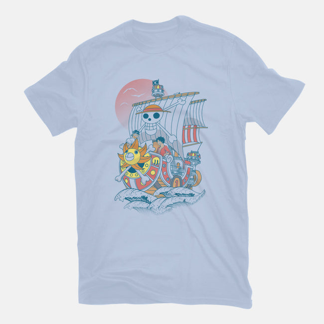 Sunny Ship-mens basic tee-constantine2454
