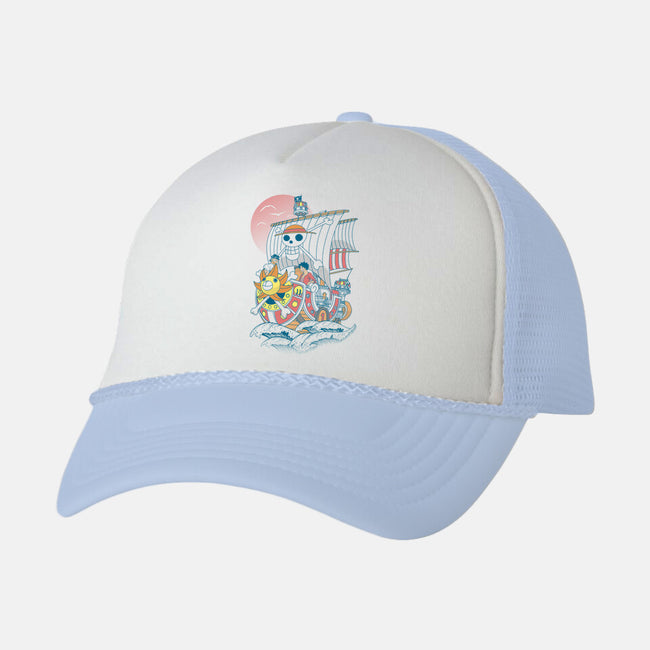 Sunny Ship-unisex trucker hat-constantine2454