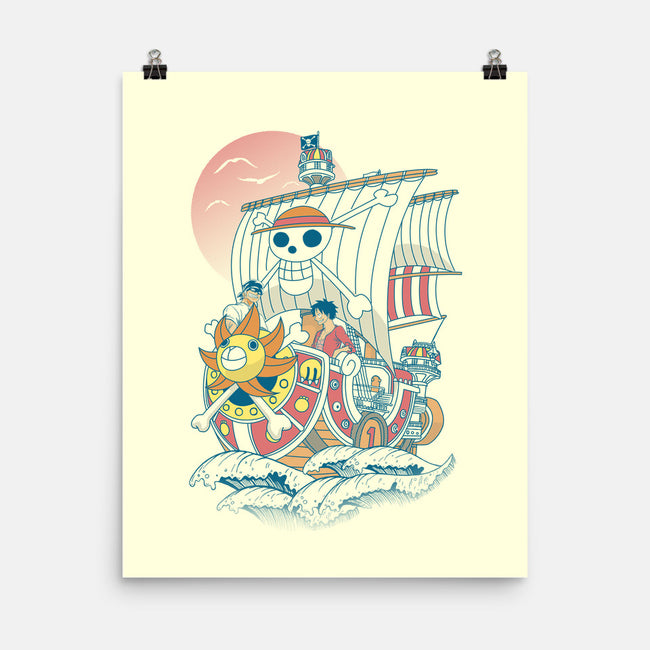 Sunny Ship-none matte poster-constantine2454