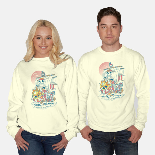 Sunny Ship-unisex crew neck sweatshirt-constantine2454