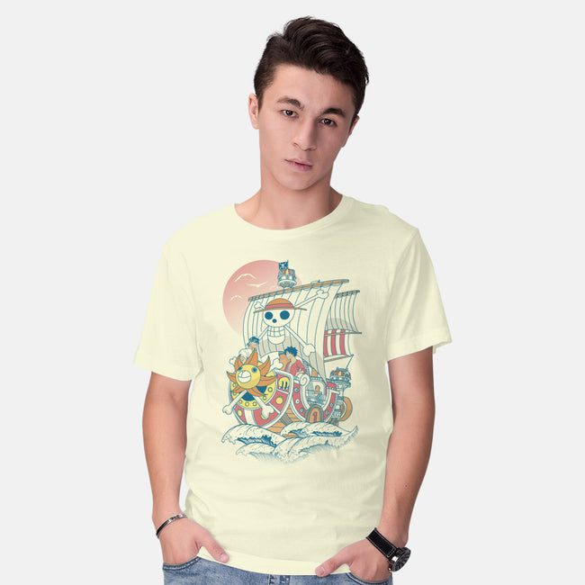 Sunny Ship-mens basic tee-constantine2454