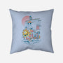 Sunny Ship-none removable cover w insert throw pillow-constantine2454