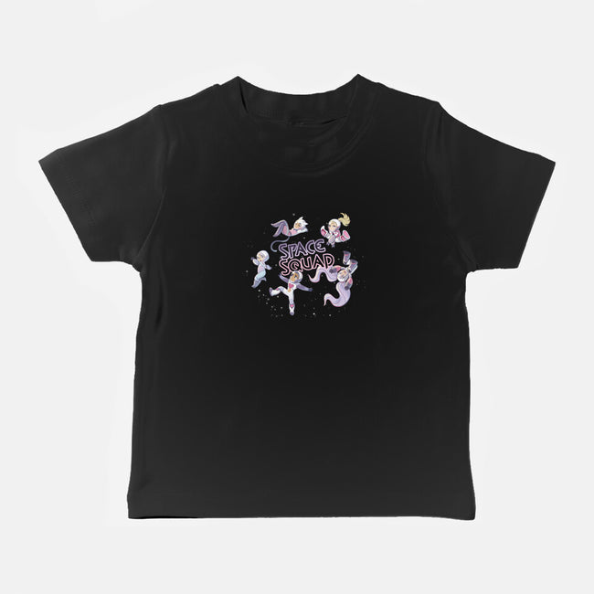 She Space Squad-baby basic tee-SeaworthyPirate