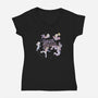 She Space Squad-womens v-neck tee-SeaworthyPirate