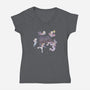 She Space Squad-womens v-neck tee-SeaworthyPirate