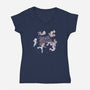 She Space Squad-womens v-neck tee-SeaworthyPirate
