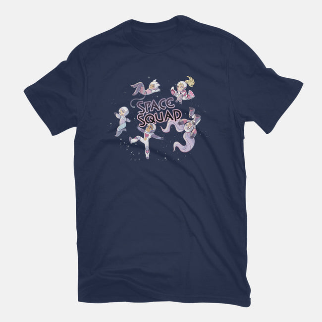 She Space Squad-womens fitted tee-SeaworthyPirate