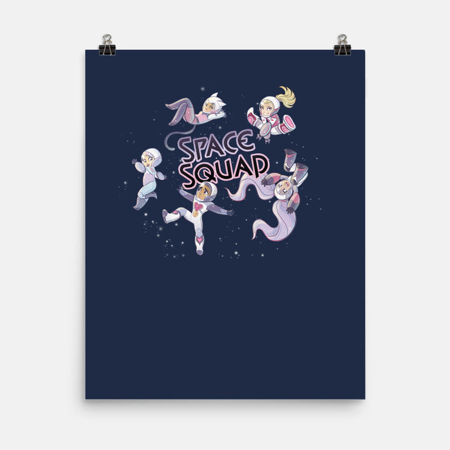 She Space Squad-none matte poster-SeaworthyPirate