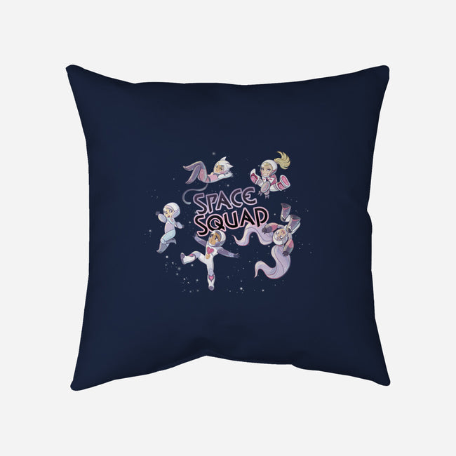 She Space Squad-none removable cover w insert throw pillow-SeaworthyPirate