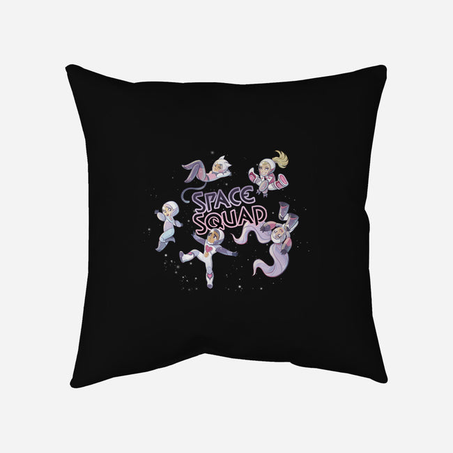 She Space Squad-none removable cover throw pillow-SeaworthyPirate