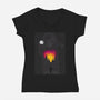 Granted Wish-womens v-neck tee-dalethesk8er