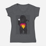 Granted Wish-womens v-neck tee-dalethesk8er