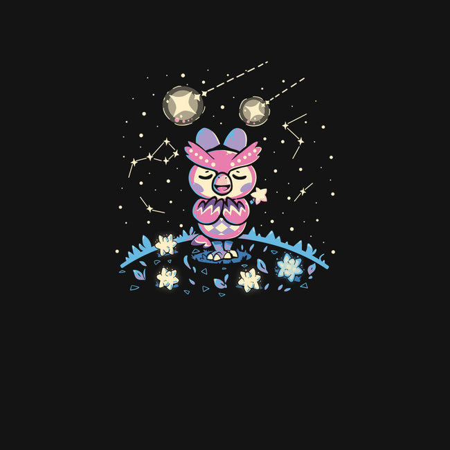 Starry Owl-womens basic tee-TechraNova