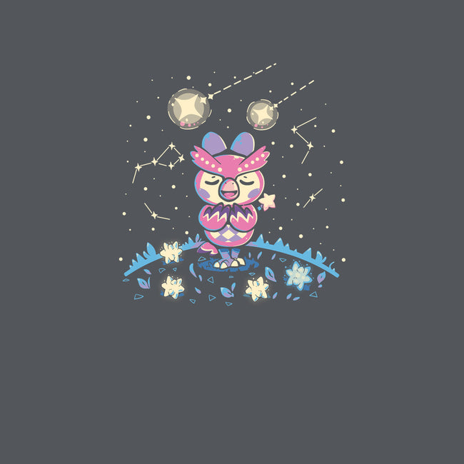 Starry Owl-none glossy sticker-TechraNova