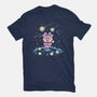 Starry Owl-unisex basic tee-TechraNova