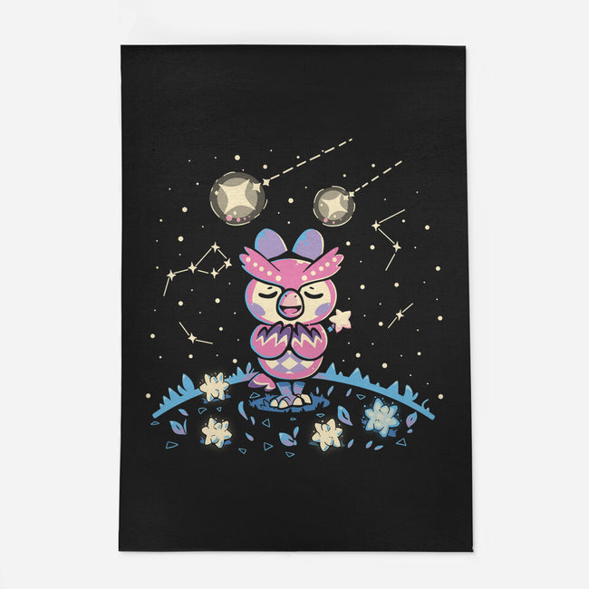 Starry Owl-none indoor rug-TechraNova