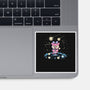 Starry Owl-none glossy sticker-TechraNova