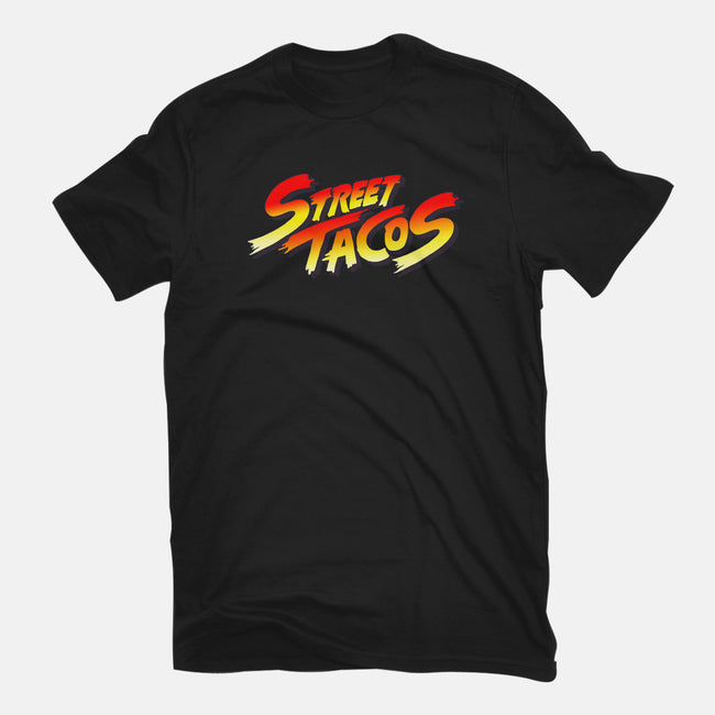 Street Tacos-womens fitted tee-Wenceslao A Romero