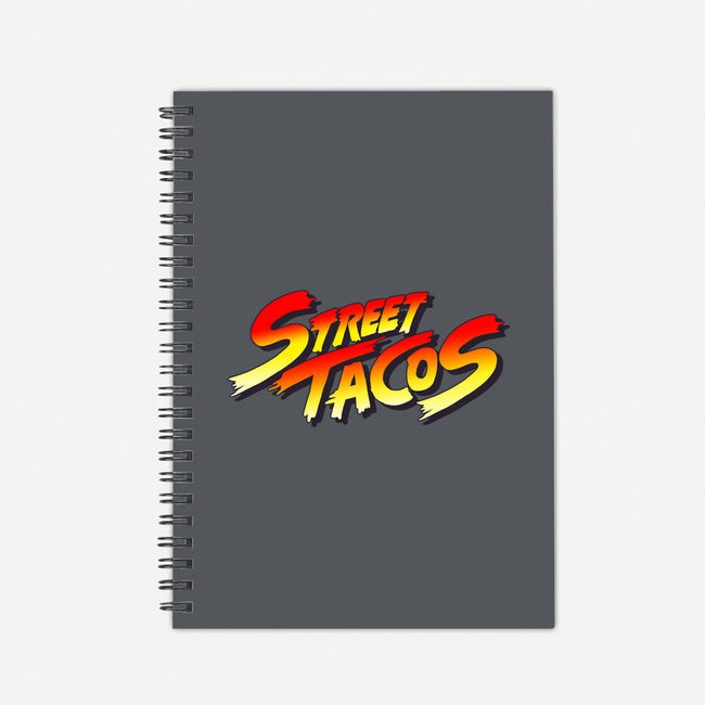 Street Tacos-none dot grid notebook-Wenceslao A Romero