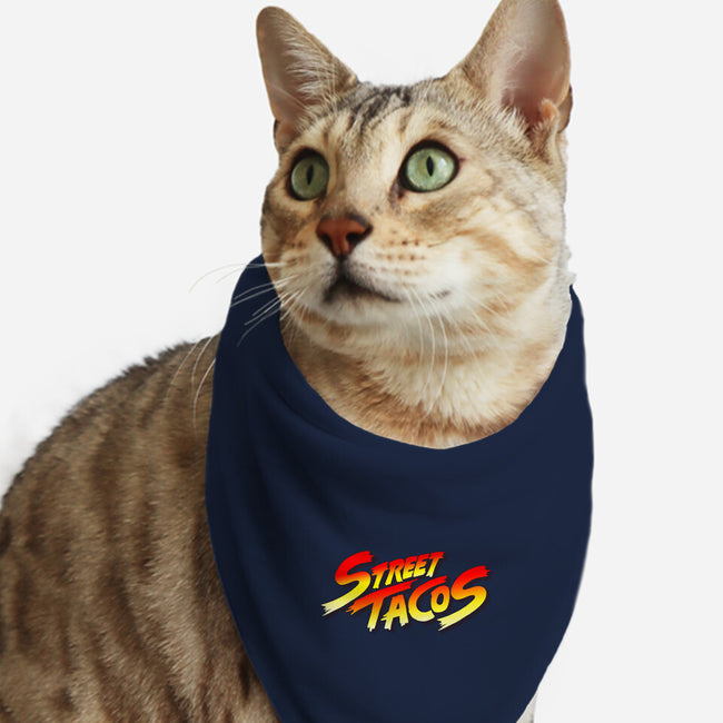 Street Tacos-cat bandana pet collar-Wenceslao A Romero