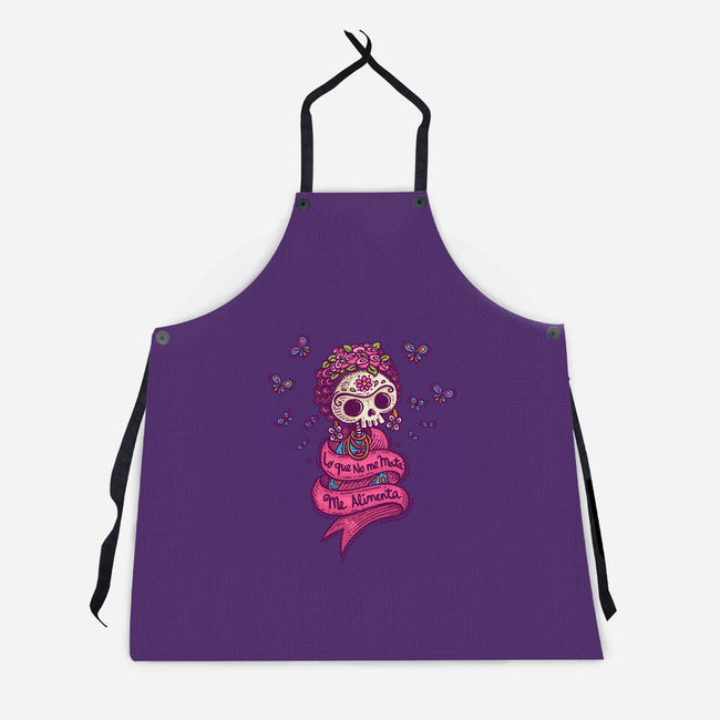 What Doesn't Kill Me-unisex kitchen apron-Wenceslao A Romero