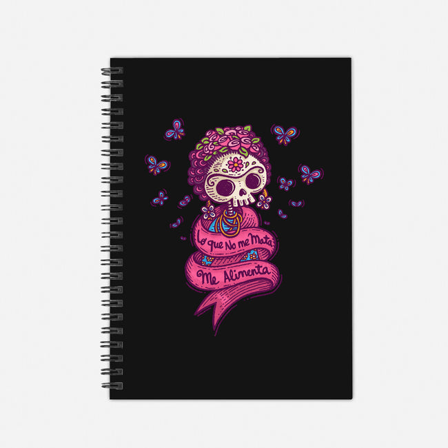 What Doesn't Kill Me-none dot grid notebook-Wenceslao A Romero