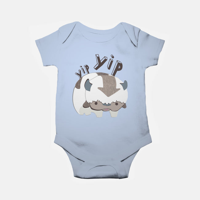 Let's Fly-baby basic onesie-StinkPad