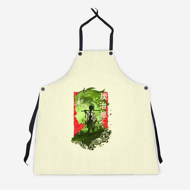 Water Attack-unisex kitchen apron-hypertwenty