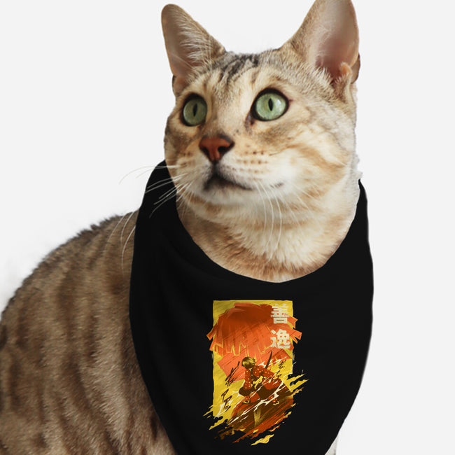 Thunder Attack-cat bandana pet collar-hypertwenty