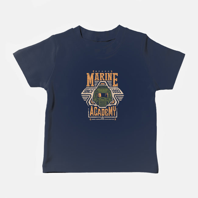 Space Marine Academy-baby basic tee-Olipop