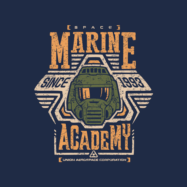 Space Marine Academy-none polyester shower curtain-Olipop