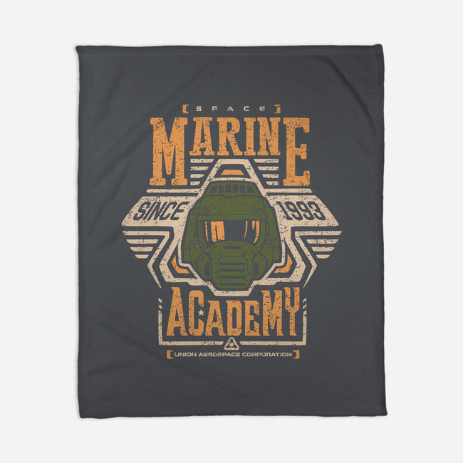 Space Marine Academy-none fleece blanket-Olipop