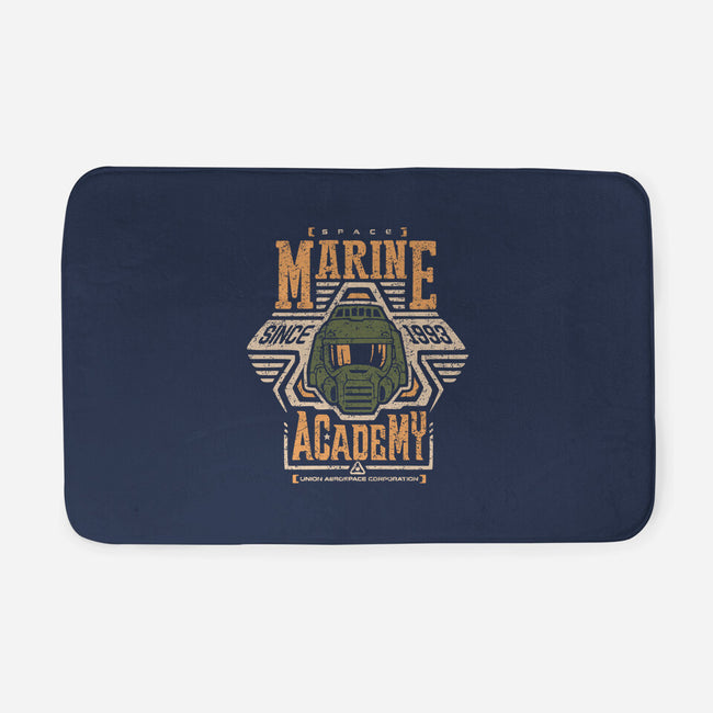 Space Marine Academy-none memory foam bath mat-Olipop