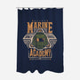 Space Marine Academy-none polyester shower curtain-Olipop